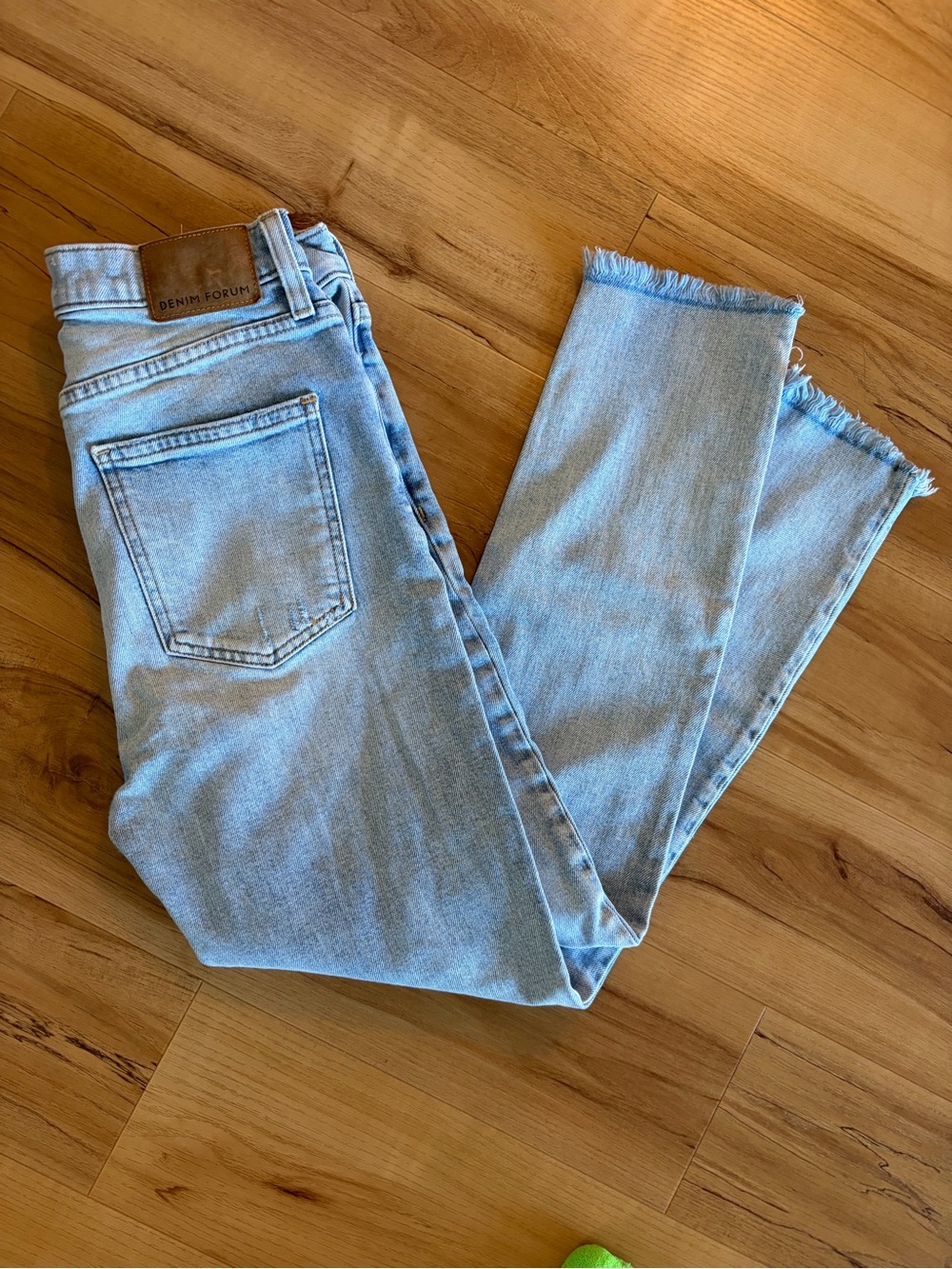 Denim Forum Yoko high rise Button-Fly Jeans